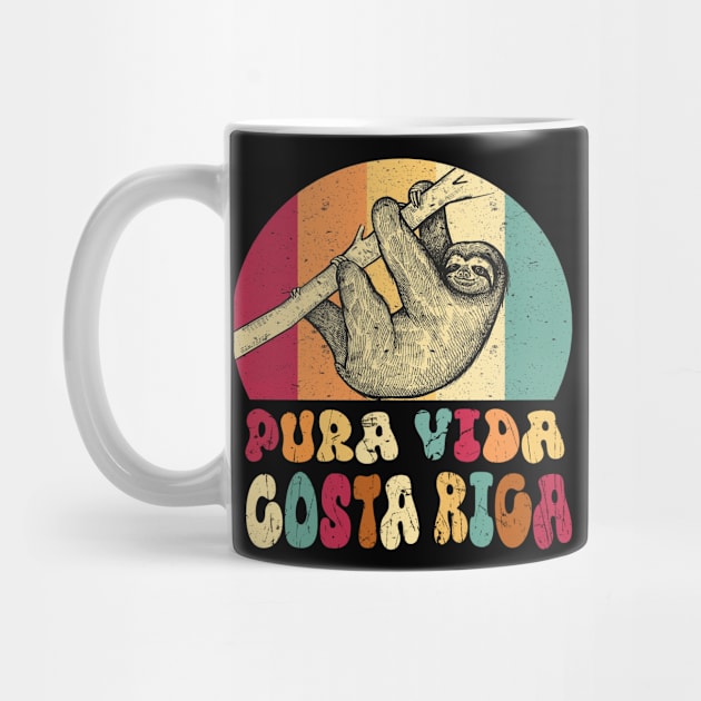 Pura Vida Costa Rica - Sloth by blacckstoned